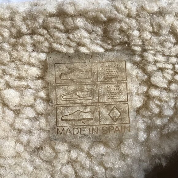 STELLA McCARTNEY Faux Shearling Gum Wedge Ankle Boots - Picture 9 of 11